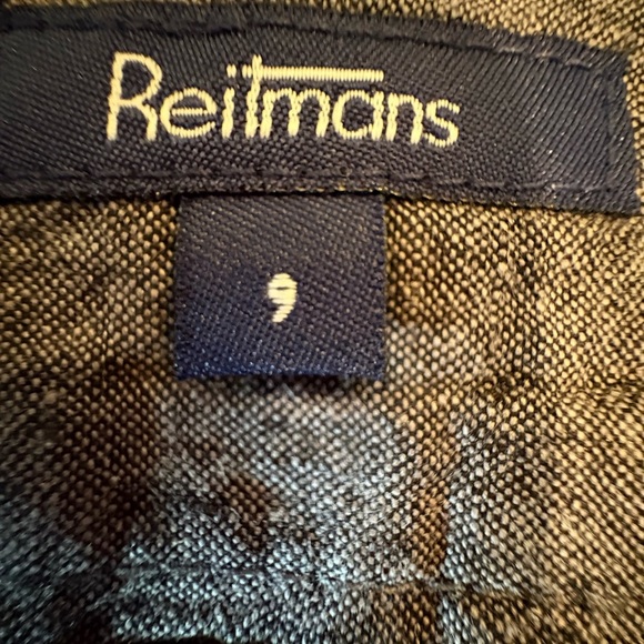 Reitmans Charcoal Textured Skirt - Picture 2 of 6